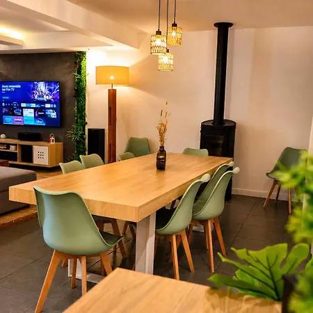 Vila Le Cercle Des Elements - Maison D'exception - Cinema, Parking Prive -classe 4 Etoiles